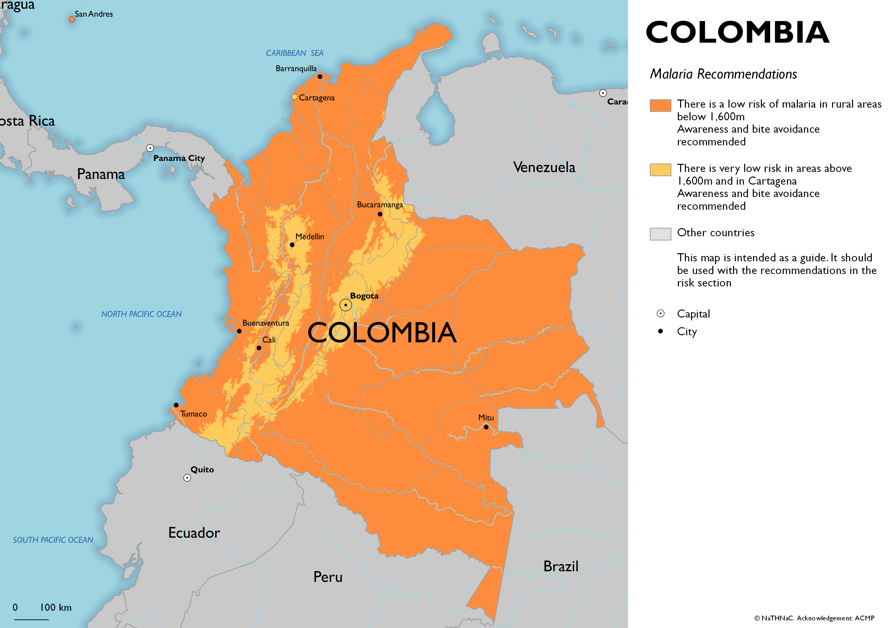 colombia travel health recommendations