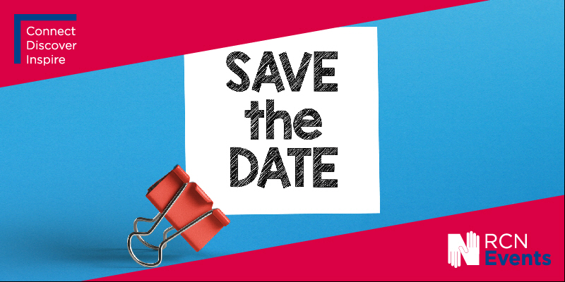 RCN and NaTHNaC Joint Conference save the date banner